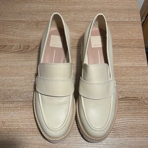 Dolce Vita Off-White Loafers for Women